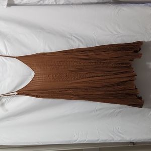 Free People flowy mini sundress Medium